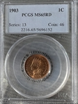 1903 1C MS65RD