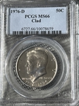 1976-D 50C Clad MS66