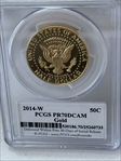 2014-W 50C Gold 50th Anniversary Chicago - August 2014 FS PR70DCAM
