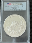 2014-P 25C Shenandoah NP 5 oz Silver - First Strike SP70
