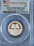 2020-S 25C Salt River Bay NP -Silver First Strike PR70DCAM