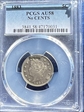 1883 5C No CENTS AU58