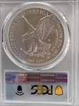 2023-W $1 Burnished Silver Eagle First Day of Issue SP70