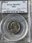 1994-P 5C SMS SP69FS