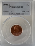 1999-D 1C MS68RD