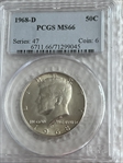 1968-D 50C MS66