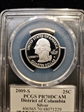2009-S 25C District of Columbia  Silver PR70DCAM