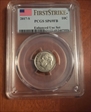 2017-S 10C Enhanced Unc Set First Strike SP69FB