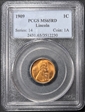1909 1C Lincoln MS65RD