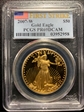 2007-W $50 Gold Eagle First Strike PR69DCAM
