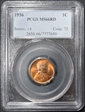 1936 1C MS66RD