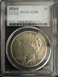 1924-S $1 AU50