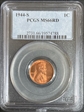1944-S 1C MS66RD