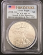 2012-(S) $1 Silver Eagle Struck at San Francisco First Strike MS70