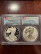 2012-S $1 Silver Eagle 75th Anniversary SF Mint Set First Strike PR69DCAM