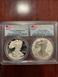2012-S $1 Silver Eagle Rev PR  75th Anniversary SF Mint Set First Strike PR69