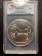 2011-P 25C Chickasaw NP 5 oz Silver - First Strike SP69