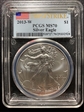 2013-W $1 Burnished Silver Eagle First Strike SP70