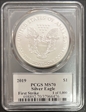 2019 $1 Silver Eagle First Strike Cleveland Sun/Eagle 1 of 1000 MS70