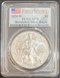 2020-W $1 Burnished Silver Eagle First Strike SP70