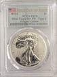 2021-S $1 Silver Eagle Rev PR - Type 2 Designer Edition - First Day of Issue PR70