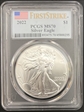 2022 $1 Silver Eagle First Strike MS70