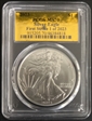 2023 $1 Silver Eagle First Strike 1 of 2023 GOLD FOIL MS70
