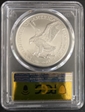2023 $1 Silver Eagle First Strike 1 of 2023 GOLD FOIL MS70