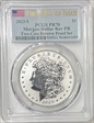 2023-S $1 Morgan Dollar Rev PR  Two-Coin Reverse Proof Set First Day of Issue PR70