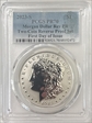 2023-S $1 Morgan Dollar Rev PR  Two-Coin Reverse Proof Set First Day of Issue PR70