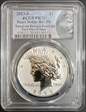 2023-S $1 Peace Dollar Rev PR Two-Coin Reverse Proof Set First Day of Issue PR70