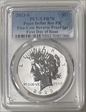 2023-S $1 Peace Dollar Rev PR Two-Coin Reverse Proof Set First Day of Issue PR70