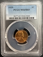 1939 1C MS65RD