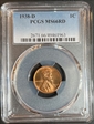 1938-D 1C MS66RD
