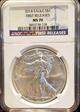 2014 $1 Silver Eagle MS 70