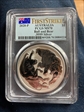 2020-P $1 Bull and Bear  .9999 Silver First Day of Issue MS70