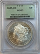 1885-CC $1 MS63