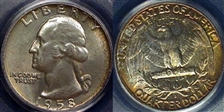 1958-D 25C MS66