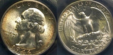 1946-S 25C AU58
