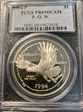 1994-P $1 P. O. W. PR69DCAM