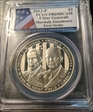 2013-P $1 5 Star Generals Marshall, Eisenhower - First Strike PR69DCAM