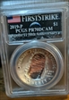 2019-P $1 Apollo 11 50th Anniversary First Strike Earth Rising AMF PR70DCAM