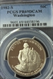 1982-S 50C Washington PR69DCAM