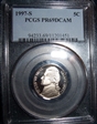 1997-S 5C PR69DCAM