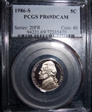 1986-S 5C PR69DCAM