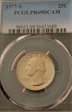 1977-S 25C PR69DCAM