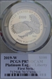 2019-W $100 Platinum Eagle - Liberty First Strike Fred Haise AMF PR70DCAM