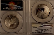 2019-S 50C Apollo 11 50th Anniversary First Day of Issue - AMF Half Dollar PR70DCAM