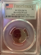 2018-S 5C Reverse Proof  50th Anniversary Set First Strike PR70