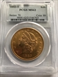 1883-S $20 MS62